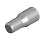 Gas Cap, 3 in, Butt, Polyethylene