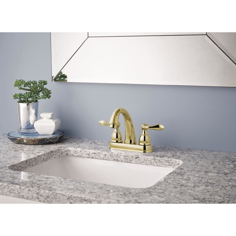 Windemere Centerset Bathroom Faucet with Pop-Up Drain Assembly - Includes Lifetime Warranty