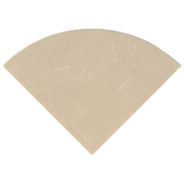 Engineered Beige 18" Radius Seat Polished