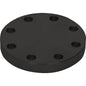 Raised Face Blind Flange, 4 in, 10 in OD, 8 Bolt Holes, 300 lb, Carbon Steel