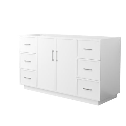Elan Single Bathroom Vanity with Toe Kick - 59W x 34.25H x 21.5D