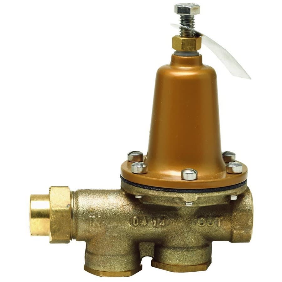 Pressure Reducing Valve, 1-1/2 in, Union FNPT x FNPT, Bronze