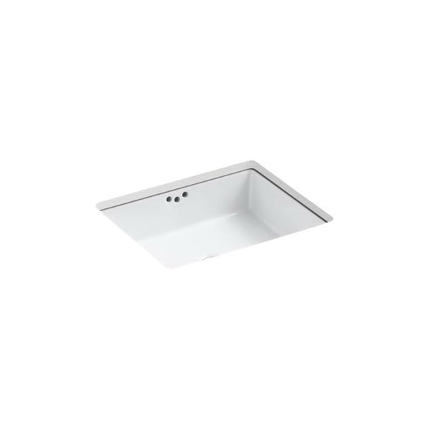 Kathryn® Under Mount Lavatory Sink, ADA, 19-3/4 x 15-5/8 x 6-1/4 in, Vitreous China, White