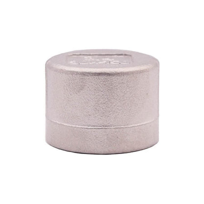 Cap, 1 in, FNPT, 304/304L Stainless Steel, 150 lb