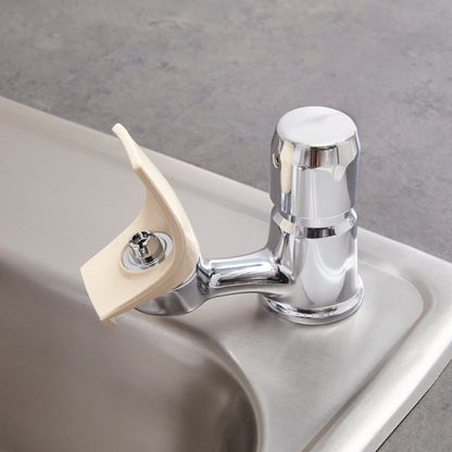 Pushbutton Bubbler, Thread, Polished Chrome