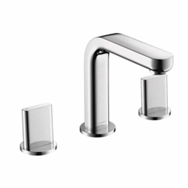 Metris S Widespread Lavatory Faucet, 2 Handle, 3-Hole, 1.2 gpm, Polished Chrome