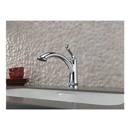Linden™ Kitchen Faucet, Deck Mount, ADA, 1 Lever Handle, 1 or 3-Hole, Chrome