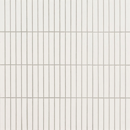 White Matte 1x6 Stack Pattern