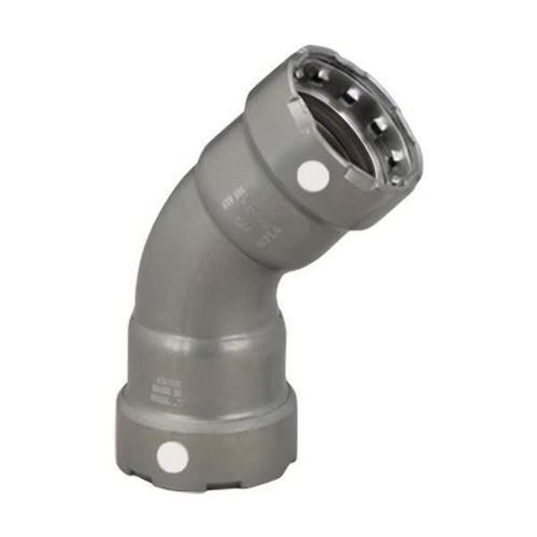 Carbon Steel 45 deg Elbow, 1 in, Press, Import
