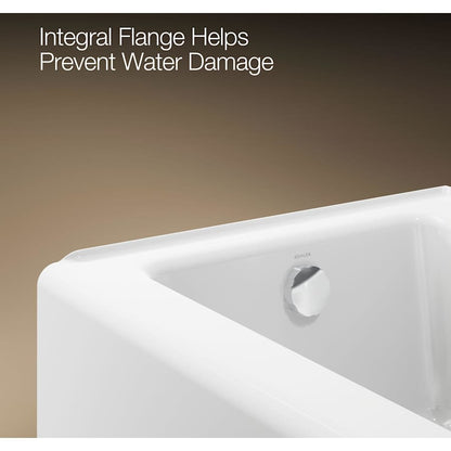Bellwether 60" Alcove Soaking Tub with Left Drain