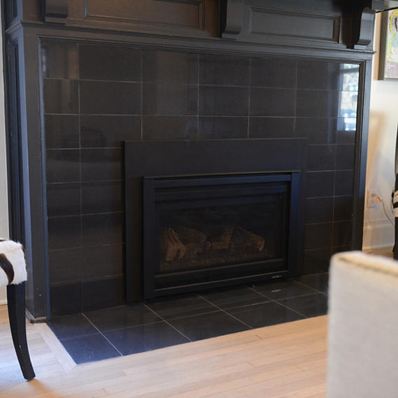 Marble Attache Nero Rectangle 12X24 Matte