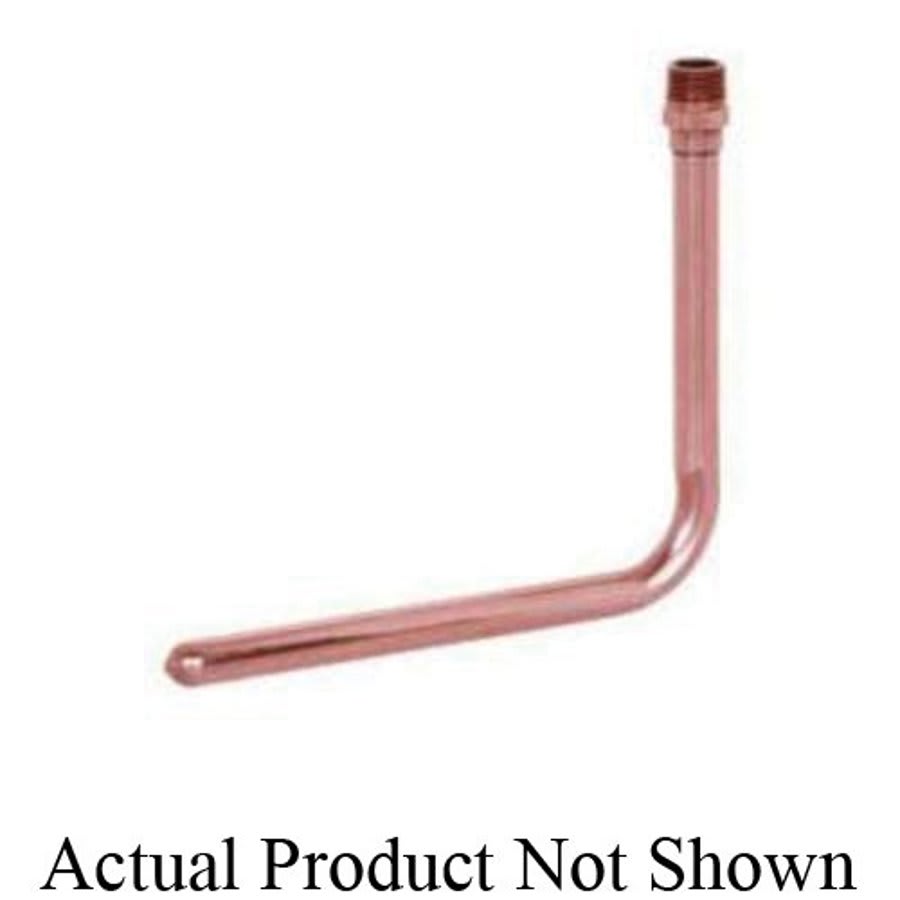 Stub Elbow, 1/2 in, MNPT, Copper