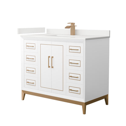 Marlena Single Bathroom Vanity - 42W x 35.25H x 22D