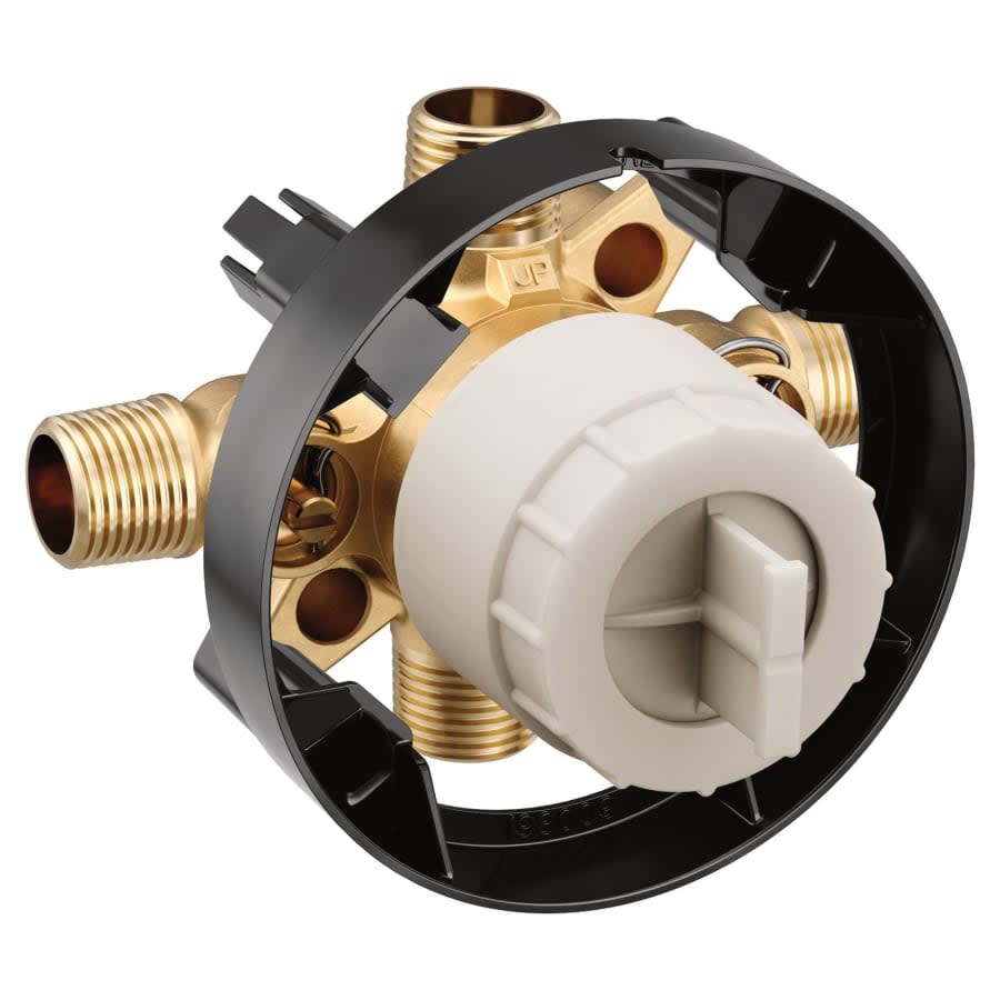 M-Core 4 Port Pressure Balanced 1/2" CC and IPS Tub and Shower Valve with Stops