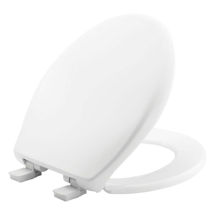 AFFINITY™ Toilet Seat, Round Bowl, Closed Front, With Cover, Plastic, White