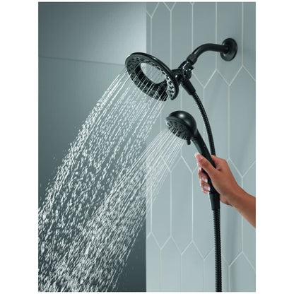 In2ition 1.75 GPM 2-in-1 Multi Function Shower Head and Hand Shower with 60" Hose - Limited Lifetime Warranty