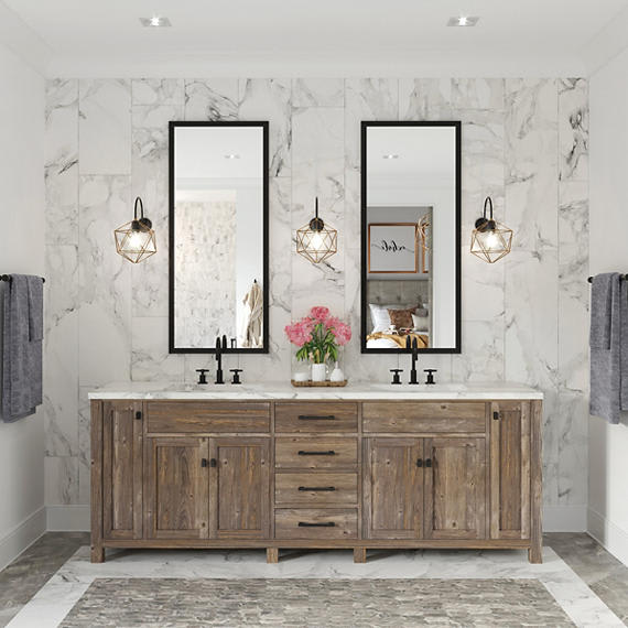 Marble Attache Calacatta Rectangle 12X24 Matte