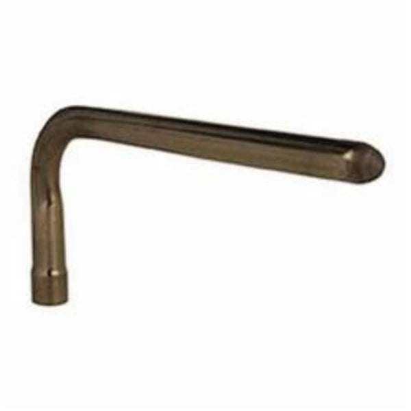4 x 8 in L Stub Elbow, 1/2 in, C, Copper