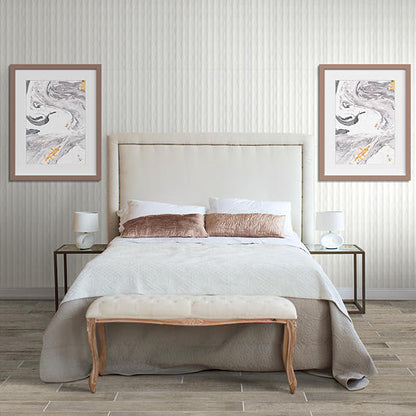 Visual Impressions White Rectangle, Diamond 8X24 Matte