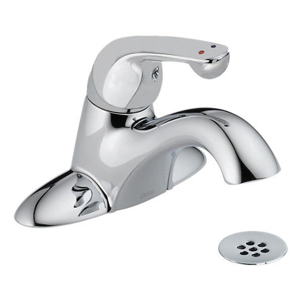 HDF® Centerset Lavatory Faucet, ADA, 1 Handle, 2-Hole, 1.2 gpm, Chrome