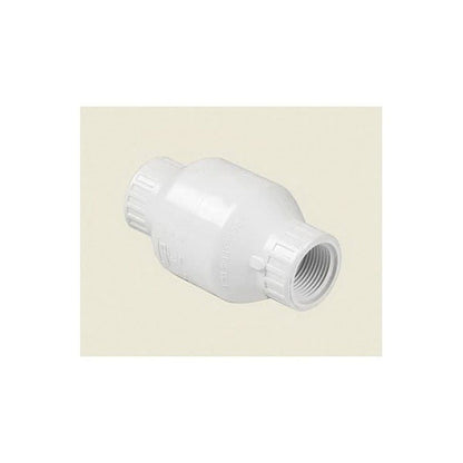 Swing Check Valve, 1 in, FNPT, PVC