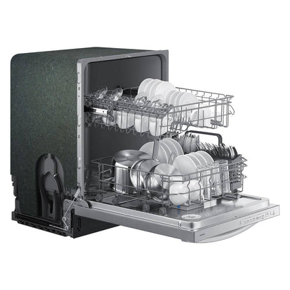 24"W Flat Handle Dishwasher Stainless Steel