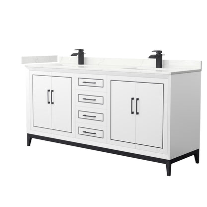 Marlena Double Bathroom Vanity - 72W x 35.25H x 22D