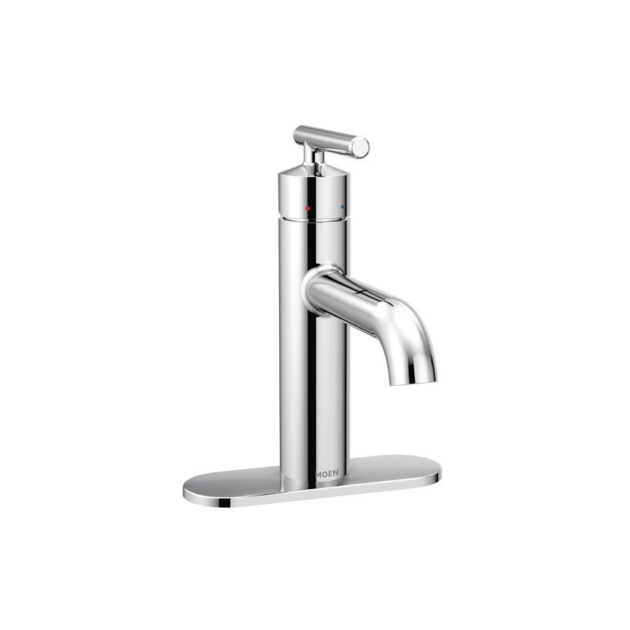 Gibson™ Single Hole or Centerset Lavatory Faucet, ADA, 1 Handle, 1 or 3-Hole, 1.2 gpm, Polished Chrome