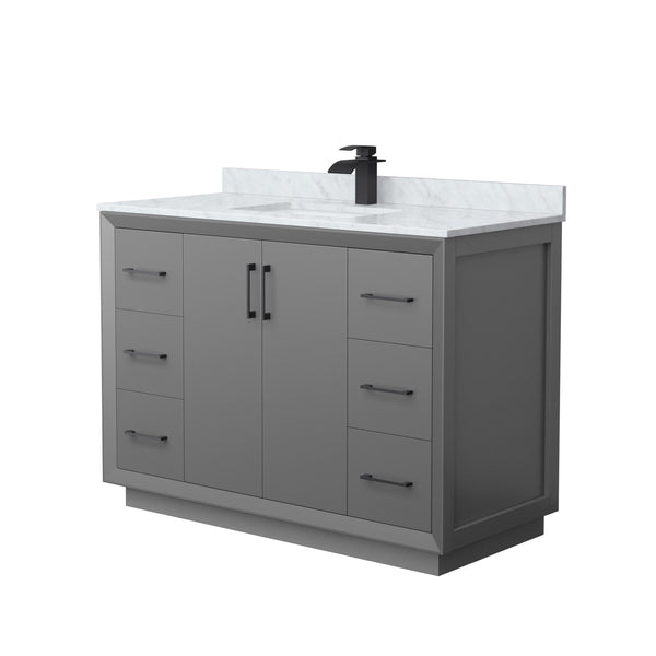 Strada Single Bathroom Vanity - 48W x 35H x 22D