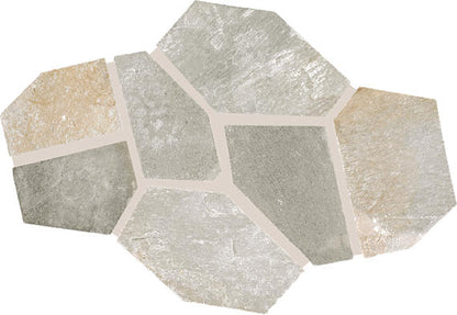 Slate Golden Sun Pattern, Natural Cleft Versaille