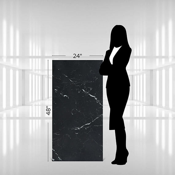 Mystone Moon Anthracite Rectangle 12X24 Matte