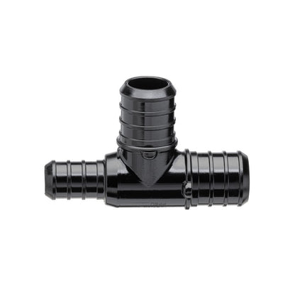 QickSert CR® Tee, 3/4 x 1/2 x 3/4 in, Crimp PEX, Poly