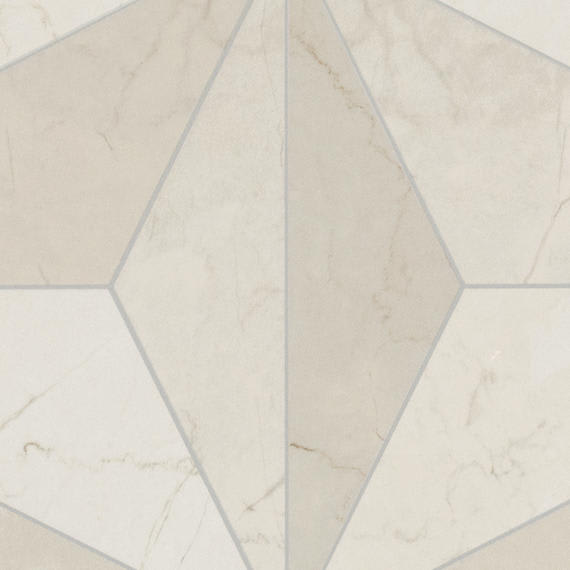Sovran Kaleidoscope Rectangle 24X48 Satin
