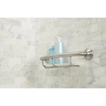 16" x 1" Grab Bar with Integrated Shelf from the Home Care Collection