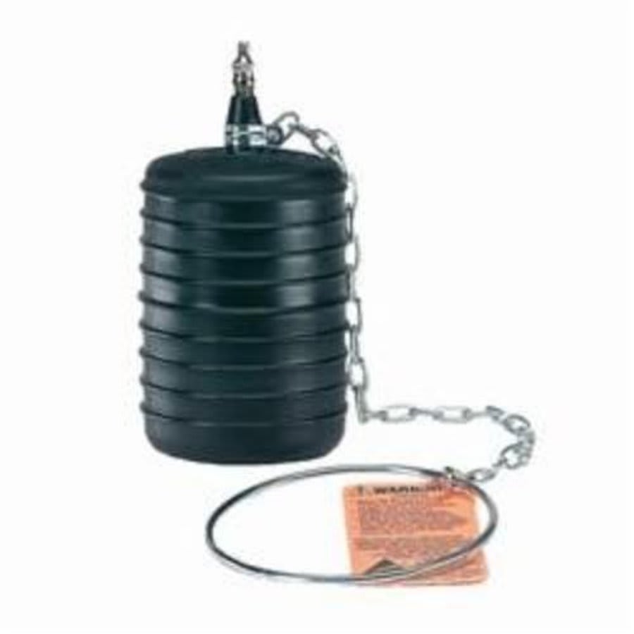 Test-Ball® Pneumatic Pipe Plug, 4 in Pipe, 13 psi, Natural Rubber