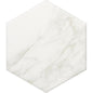 Marble Obsession Arabescato Hexagon 8X9 Matte