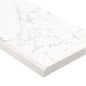 CARRARA WHITE 6X73X0.62 SINGL B POL-ENG