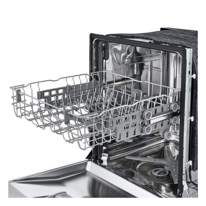 24"W Full Console / Pocket Handle Dishwasher Stainless Steel