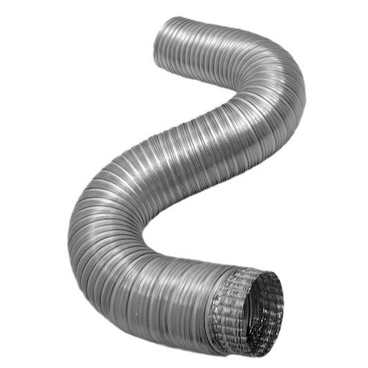 Vent Pipe, 6 in, 96 in L, Aluminum