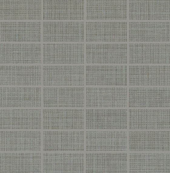 Fabric Art Modern Textile Medium Gray Straight Joint 1X3 Matte