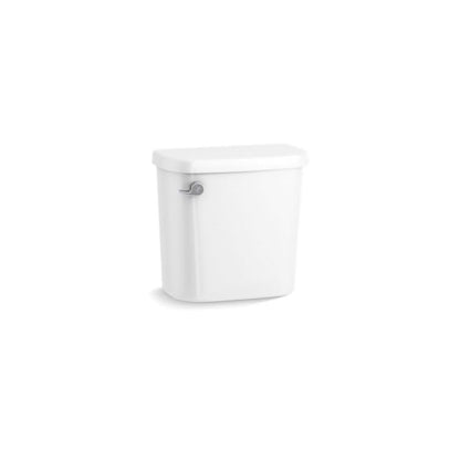 Windham™ Toilet Tank, Bowl Mount, 12 in Rough, Left Hand Lever, 1.28 gpf, White