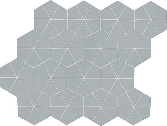 Stagecraft Desert Gray Kaleidoscope 6X6 Glossy