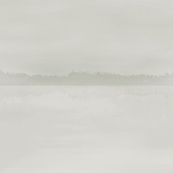 SKINS ART RIVER SILVER (Non-Woven Fabric) (Make to order)