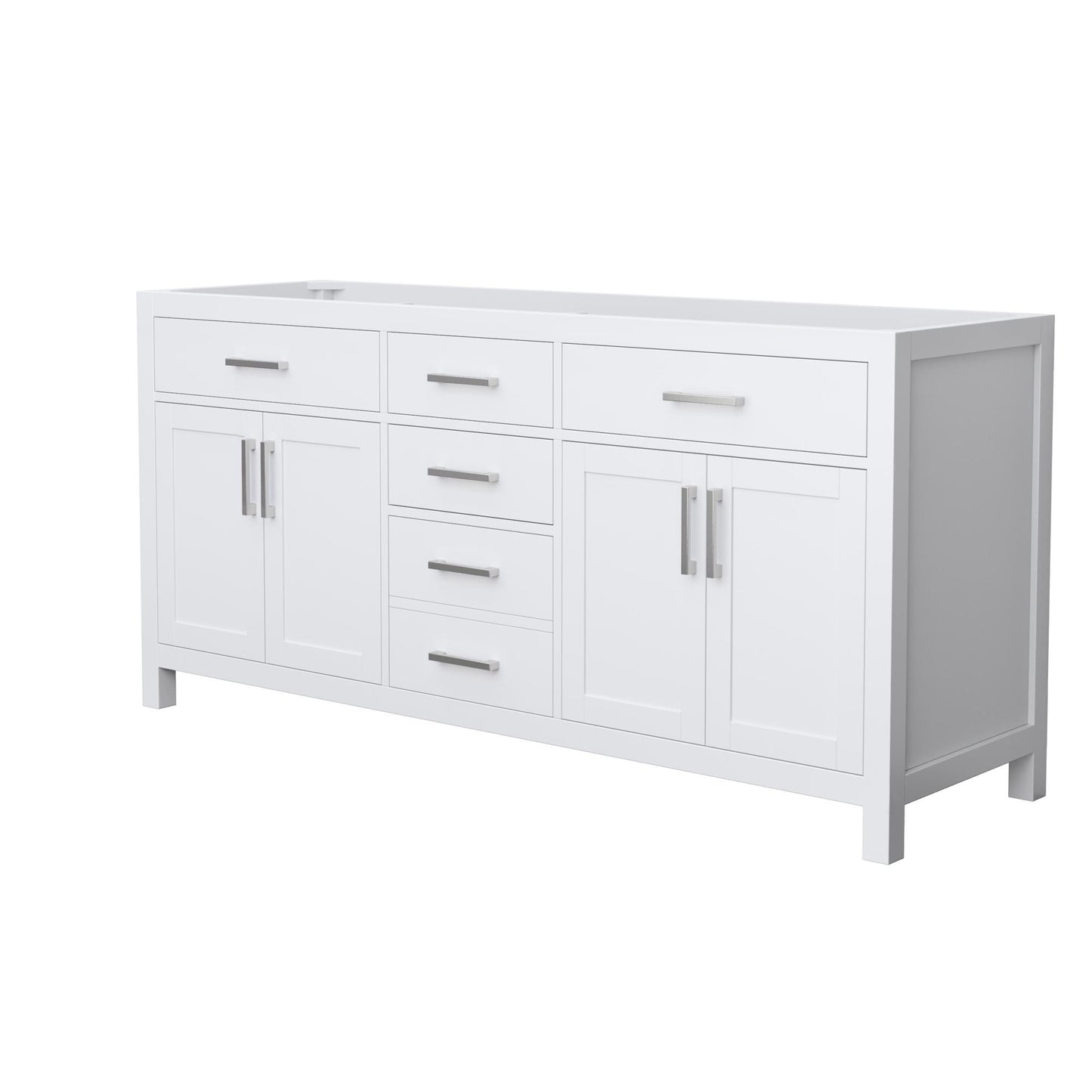 Beckett Double Bathroom Vanity - 71W x 34.25H x 21.5D