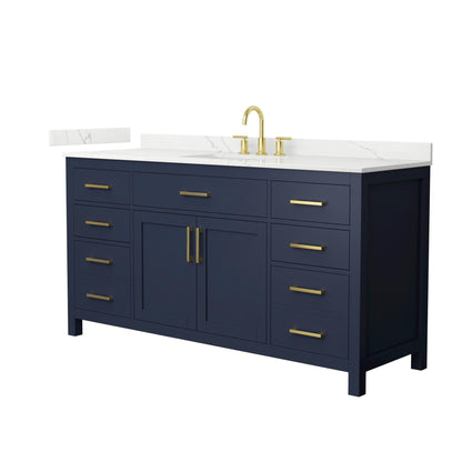 Beckett Single Bathroom Vanity - 66W x 35H x 22D