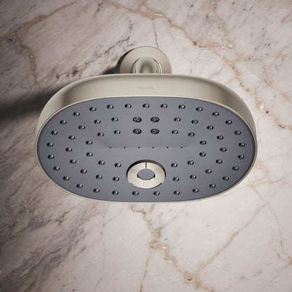 Statement 2.5 GPM Multi Function Shower Head with MasterClean Sprayface and Katalyst Air Induction Technology