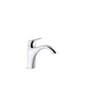 Rival Kitchen Faucet, Deck Mount, ADA, 1 Lever Handle, 1 or 3-Hole, Polished Chrome