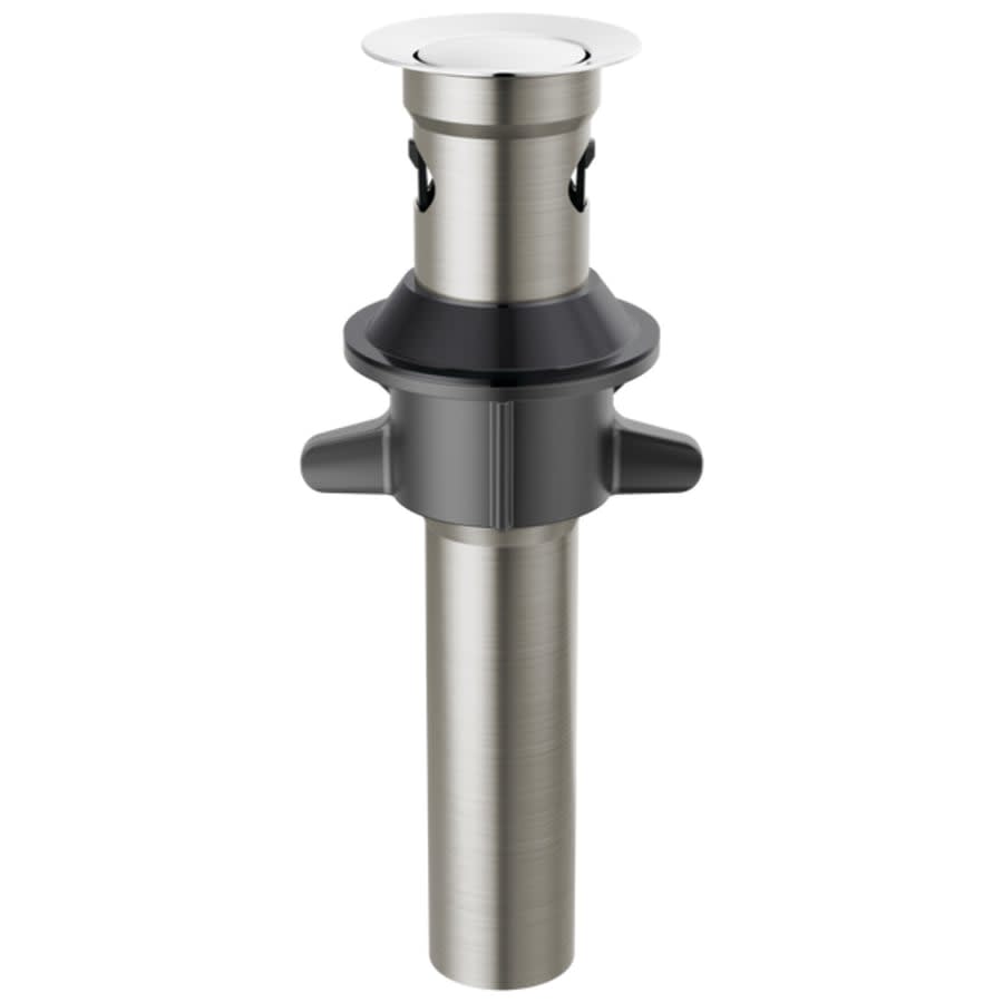 Push Pop Up Drain with Overflow and Metal Tail Piece