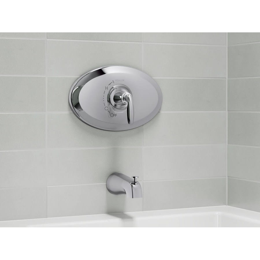 Pressure Balanced Tub & Shower Trim, Matte Black