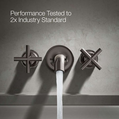 Purist Deck or Wall Mounted Cross Handles for Tub Faucet